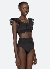 Black Babette Bikini Top | Sea New York
