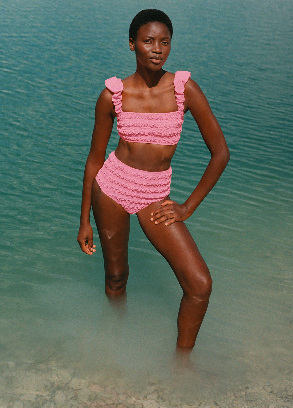 Pink Cybelle Bikini Top | Sea New York