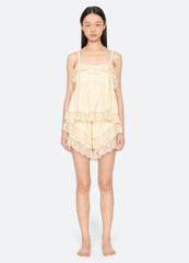 Yellow Lila Short PJ Set | Sea New York