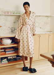 Cream Paulette Robe | Sea New York