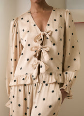 Cream Paulette PJ Set | Sea New York