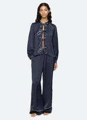Navy Marceline PJ Set | Sea New York