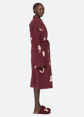 Burgundy Mika Robe | Sea New York