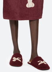 Burgundy Mika Slippers | Sea New York