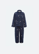 Navy Noella Kids PJ Set | Sea New York