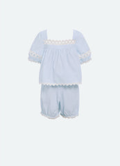Blue Sascha Kids PJ Set | Sea New York