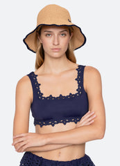 Tan Straw Hat | Sea New York