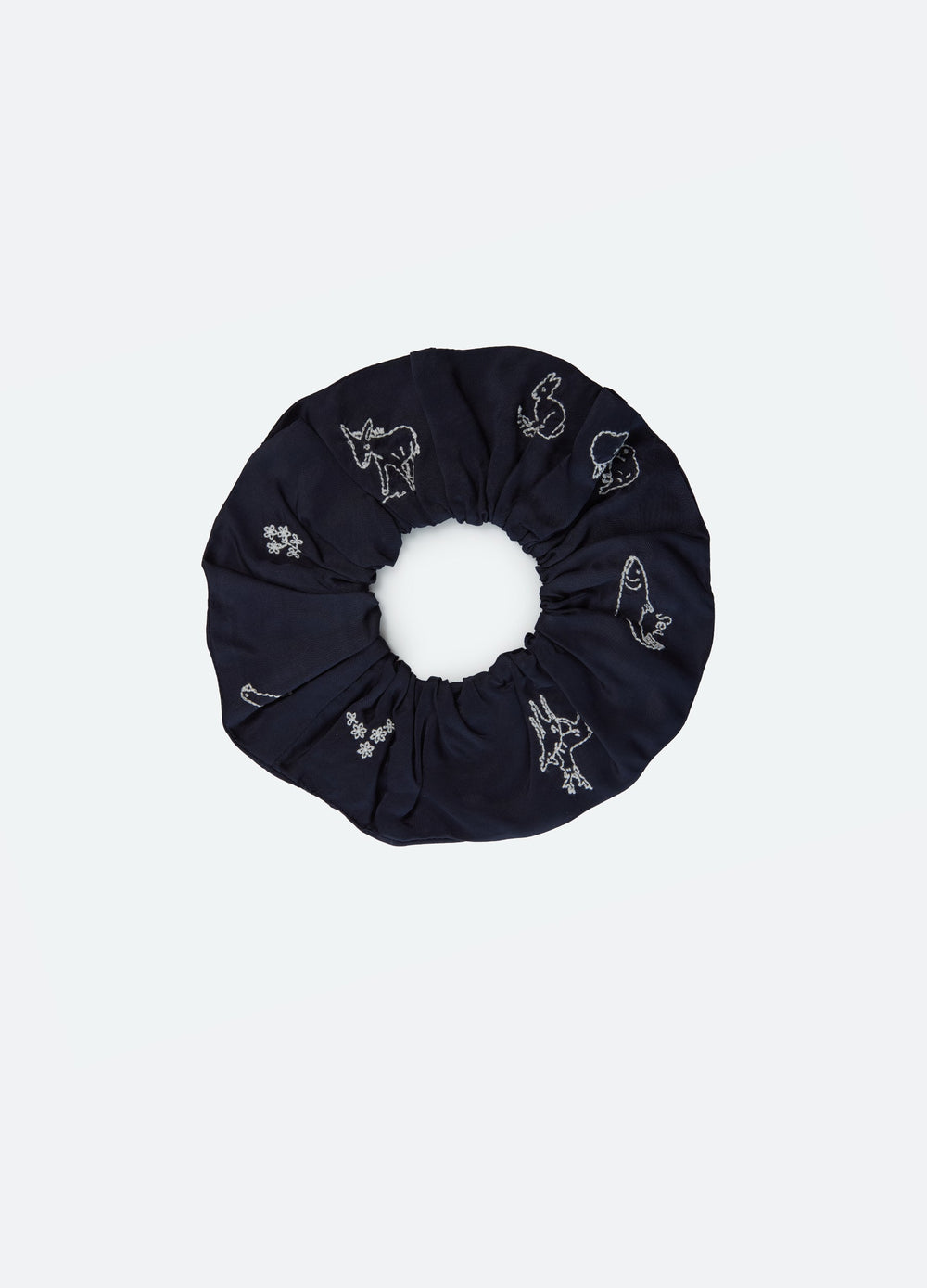 Navy Demi Scrunchie | Sea New York
