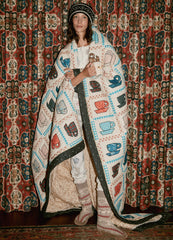 Multi Karmen Blanket | Sea New York