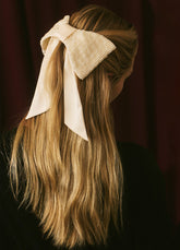 Cream Seraphine Bow Clip | Sea New York