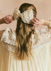 Cream Ayda Bow Clip | Sea New York