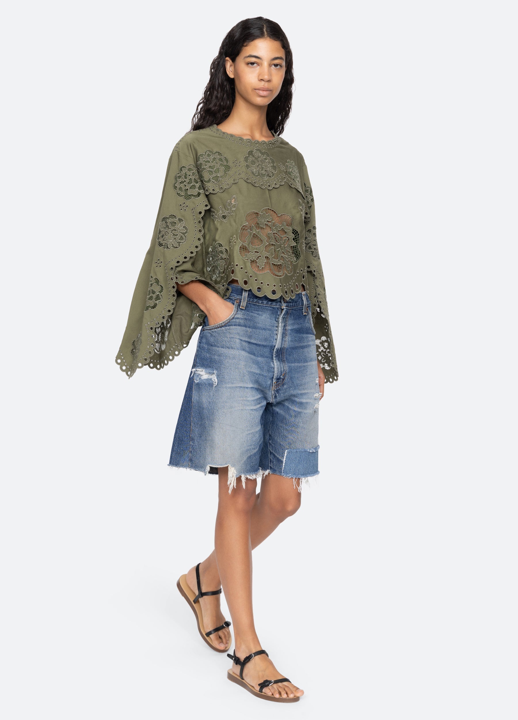 White Gardener L/S Top | Sea New York