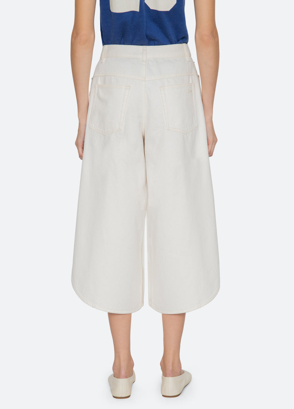 White Milene Culottes | Sea New York