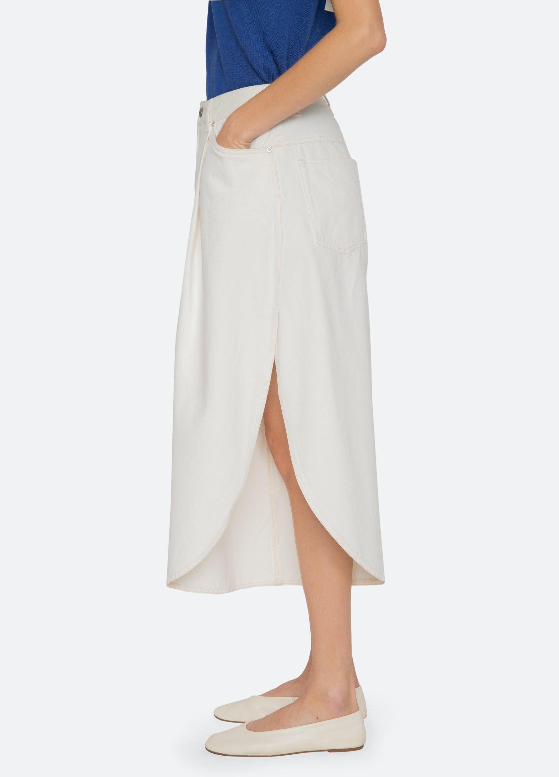 White Milene Culottes | Sea New York
