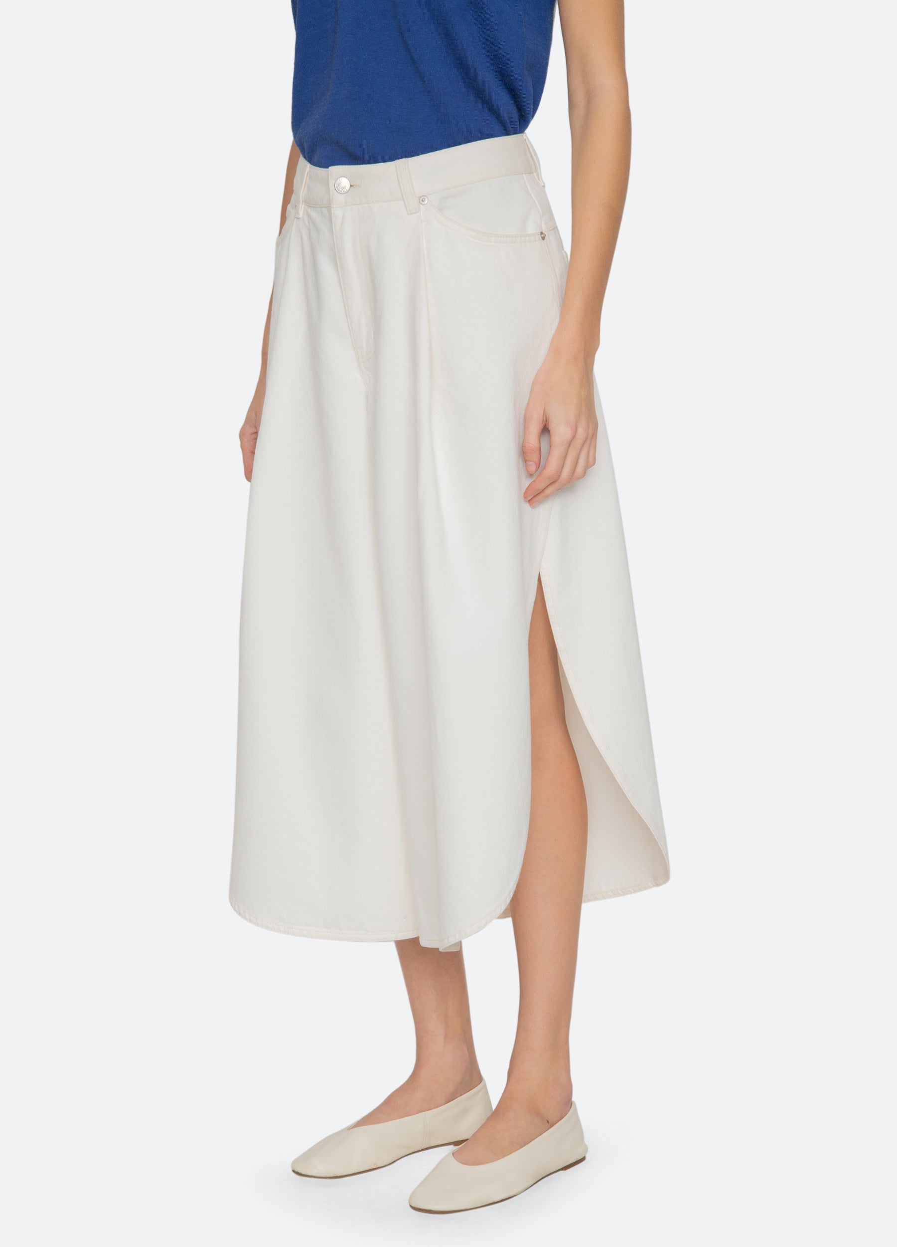 White Milene Culottes | Sea New York