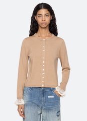 Camel Diane Cardigan | Sea New York
