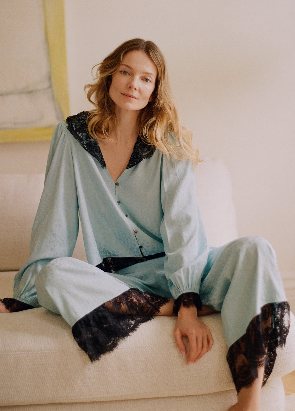 Blue Lila PJ Set | Sea New York