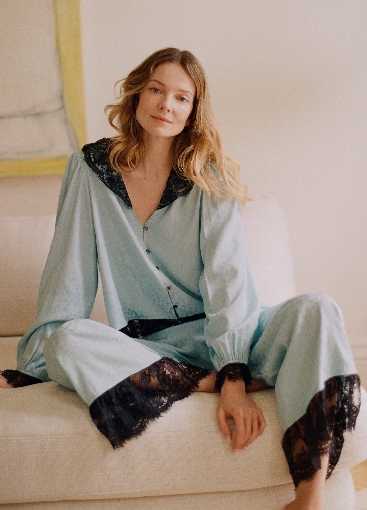Blue Lila PJ Set | Sea New York