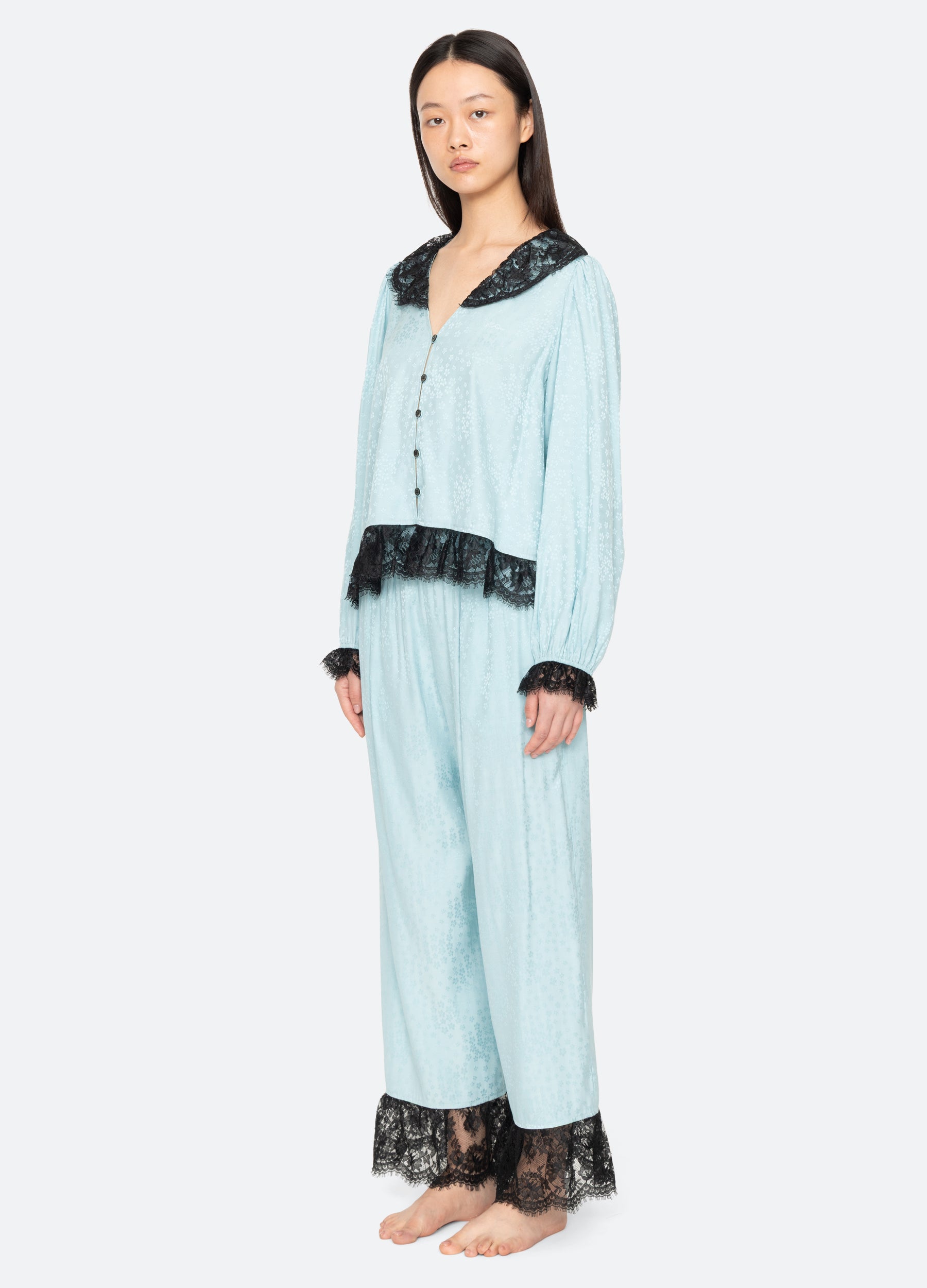 Blue Lila PJ Set | Sea New York