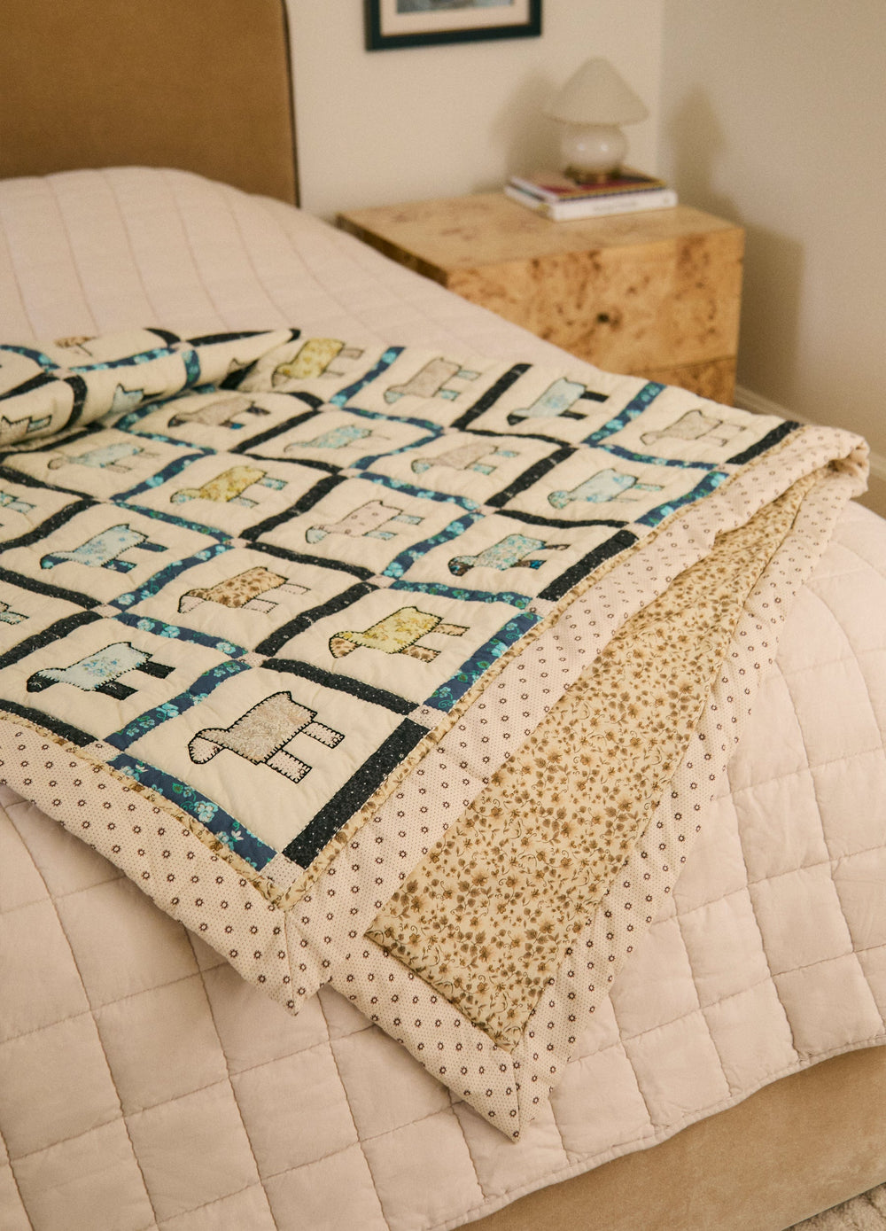 Multi Tate Quilt | Sea New York