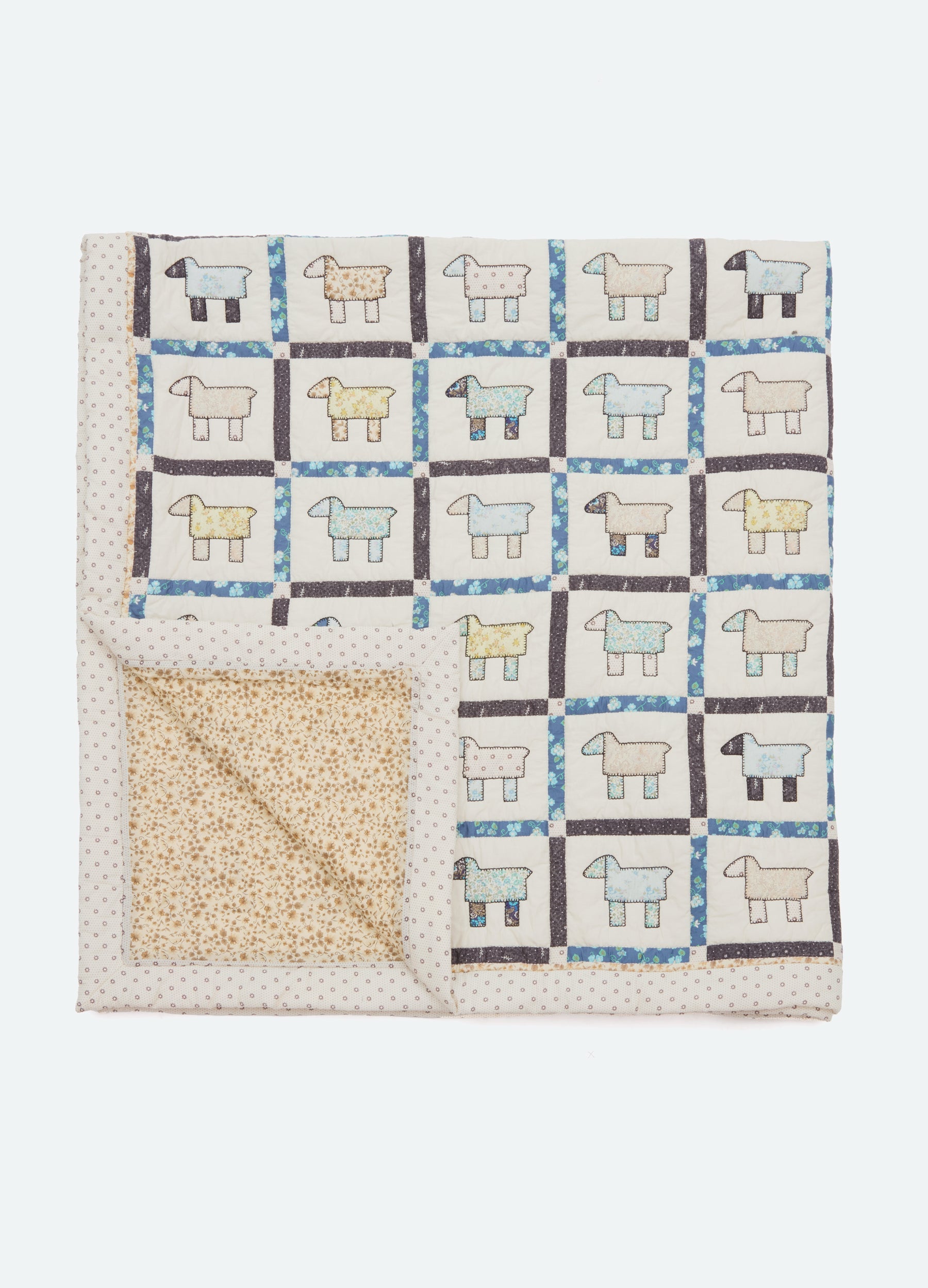 Multi Tate Quilt | Sea New York