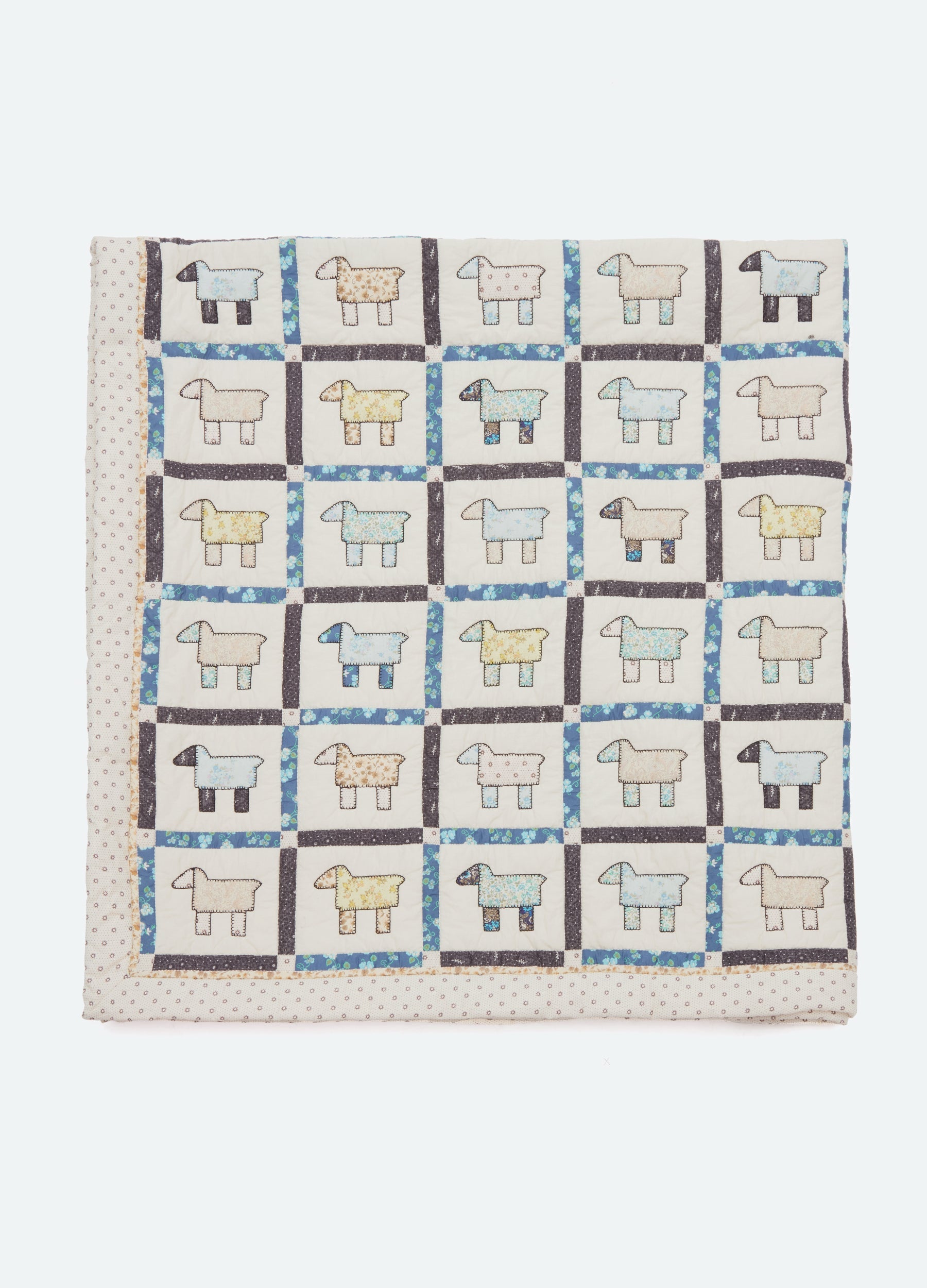 Multi Tate Quilt | Sea New York
