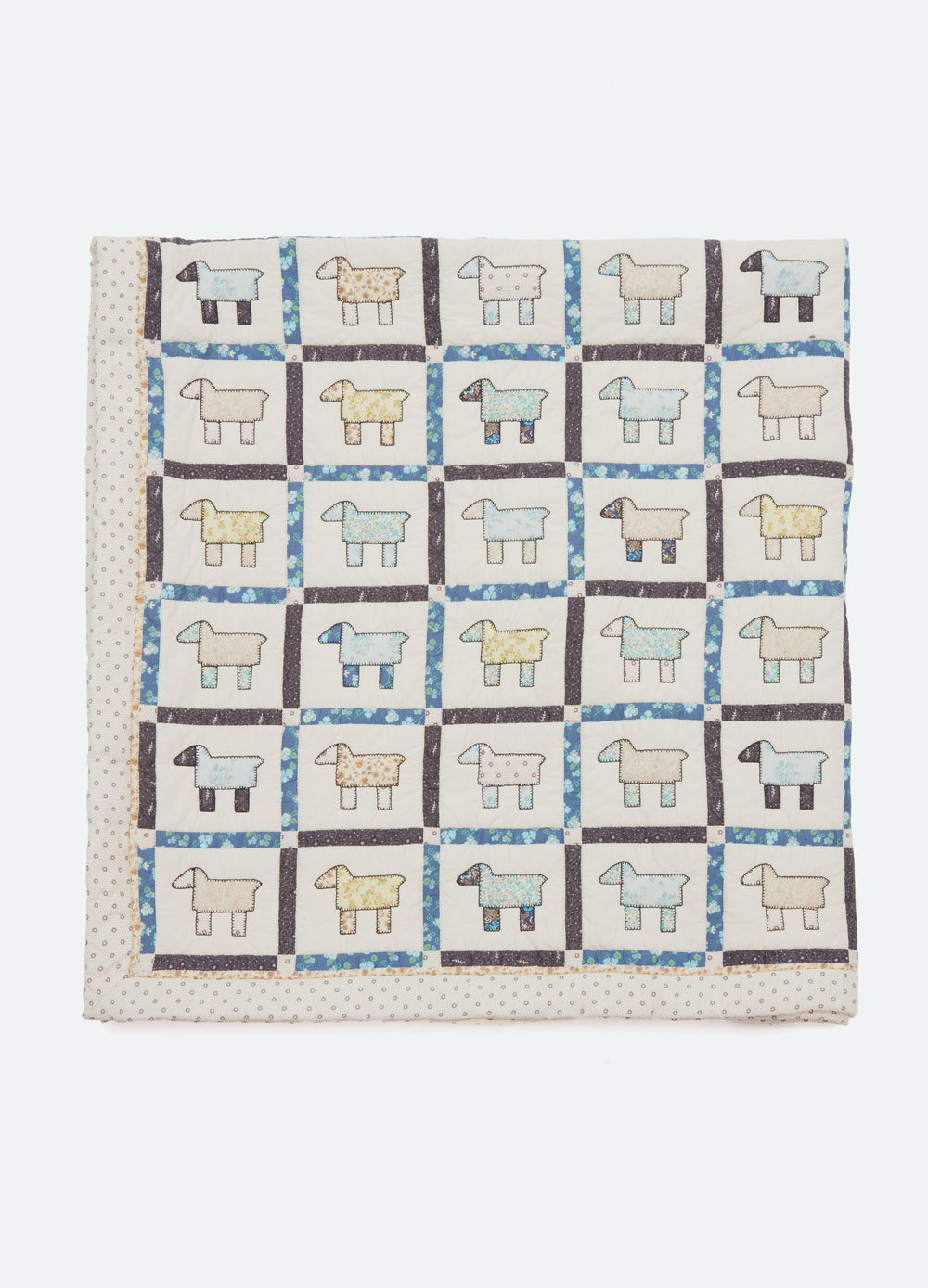 Multi Tate Quilt | Sea New York
