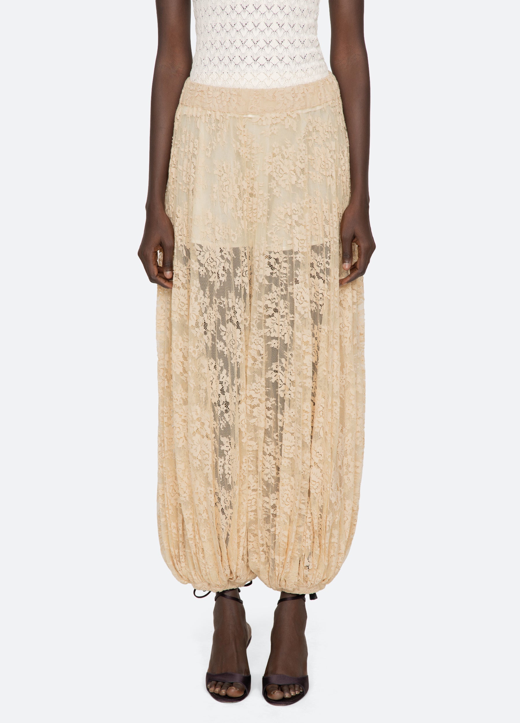 Khaki Sharleen Pants | Sea New York