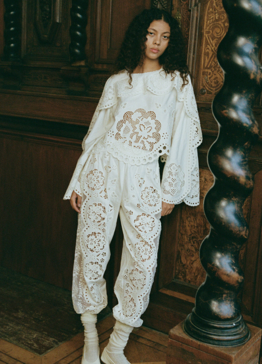 White Gardener Pants | Sea New York