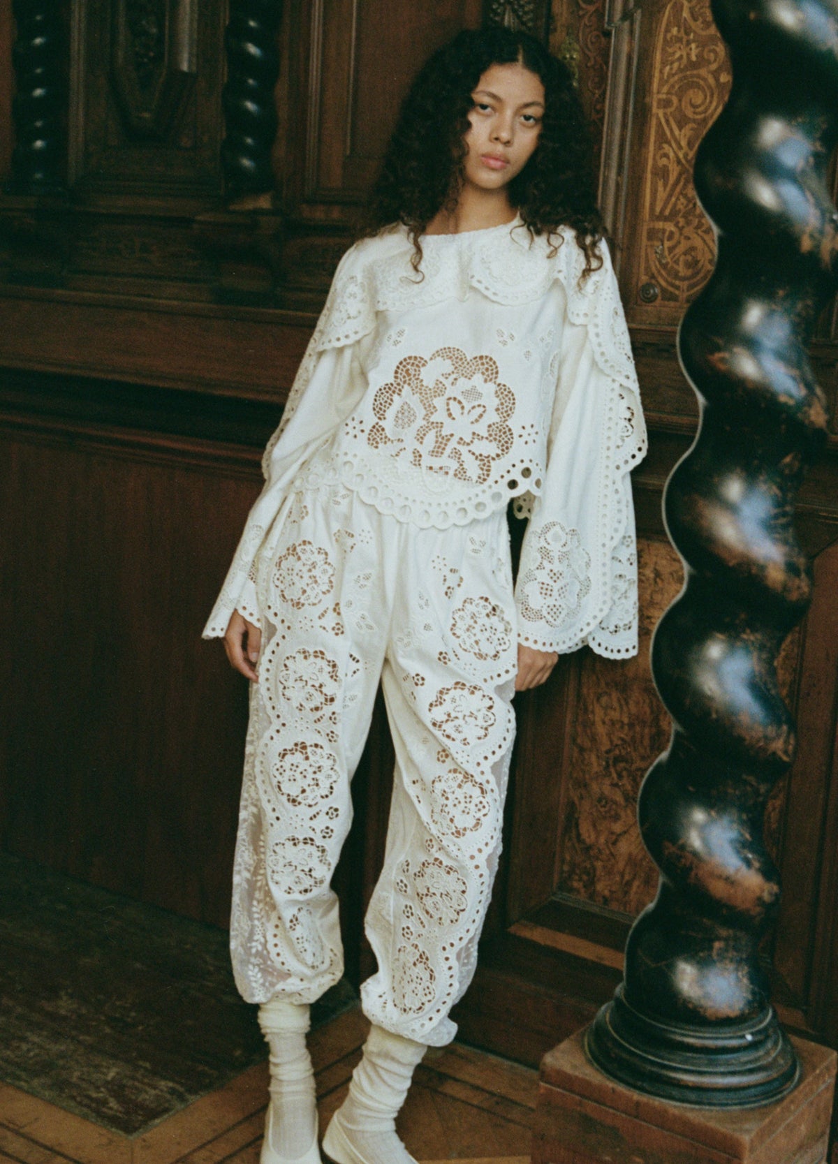 White Gardener Pants | Sea New York