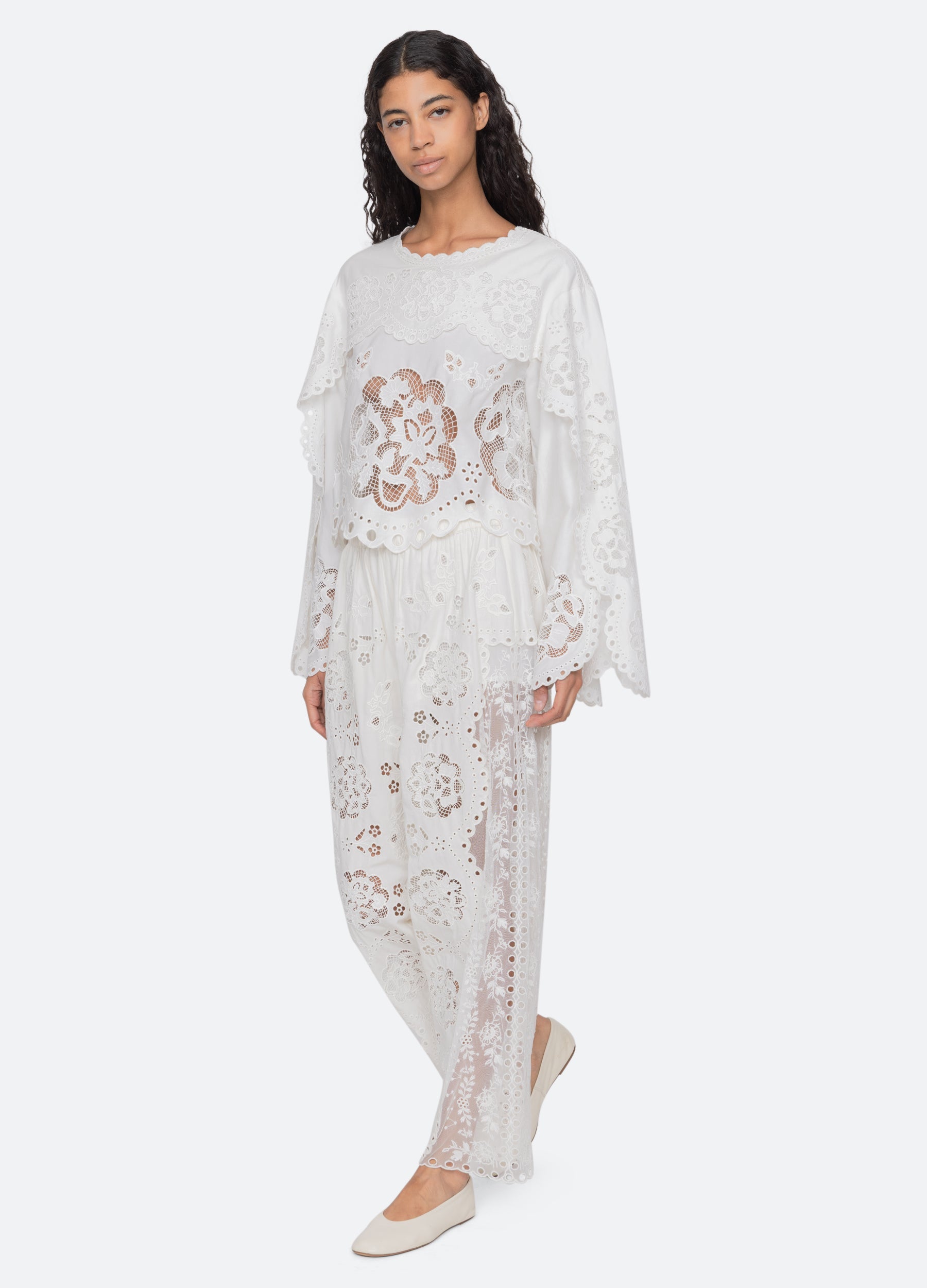White Gardener Pants | Sea New York