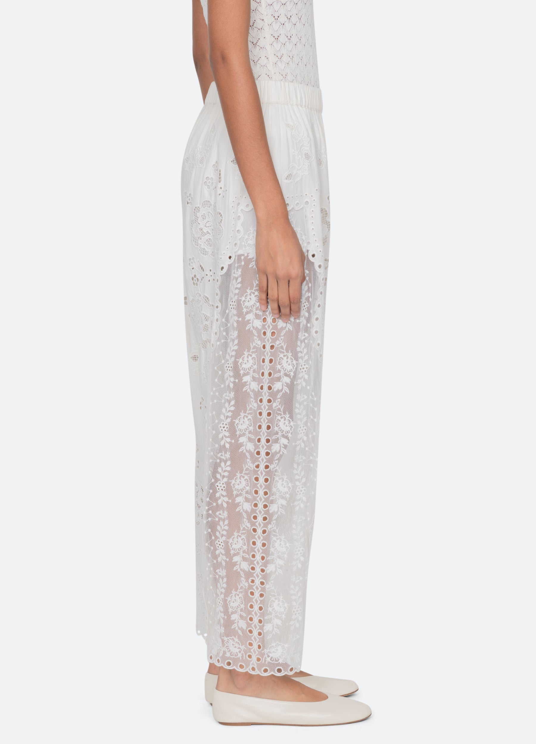 White Gardener Pants | Sea New York