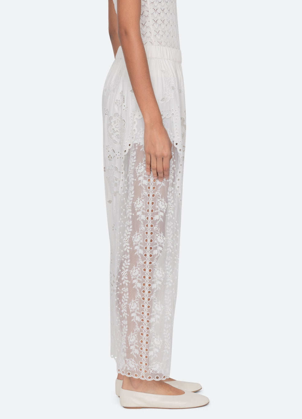 White Gardener Pants | Sea New York