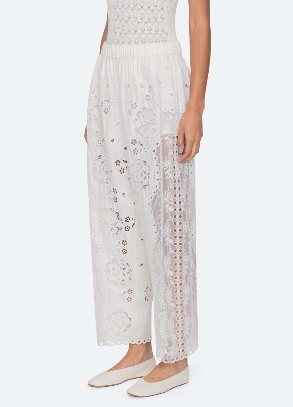 White Gardener Pants | Sea New York