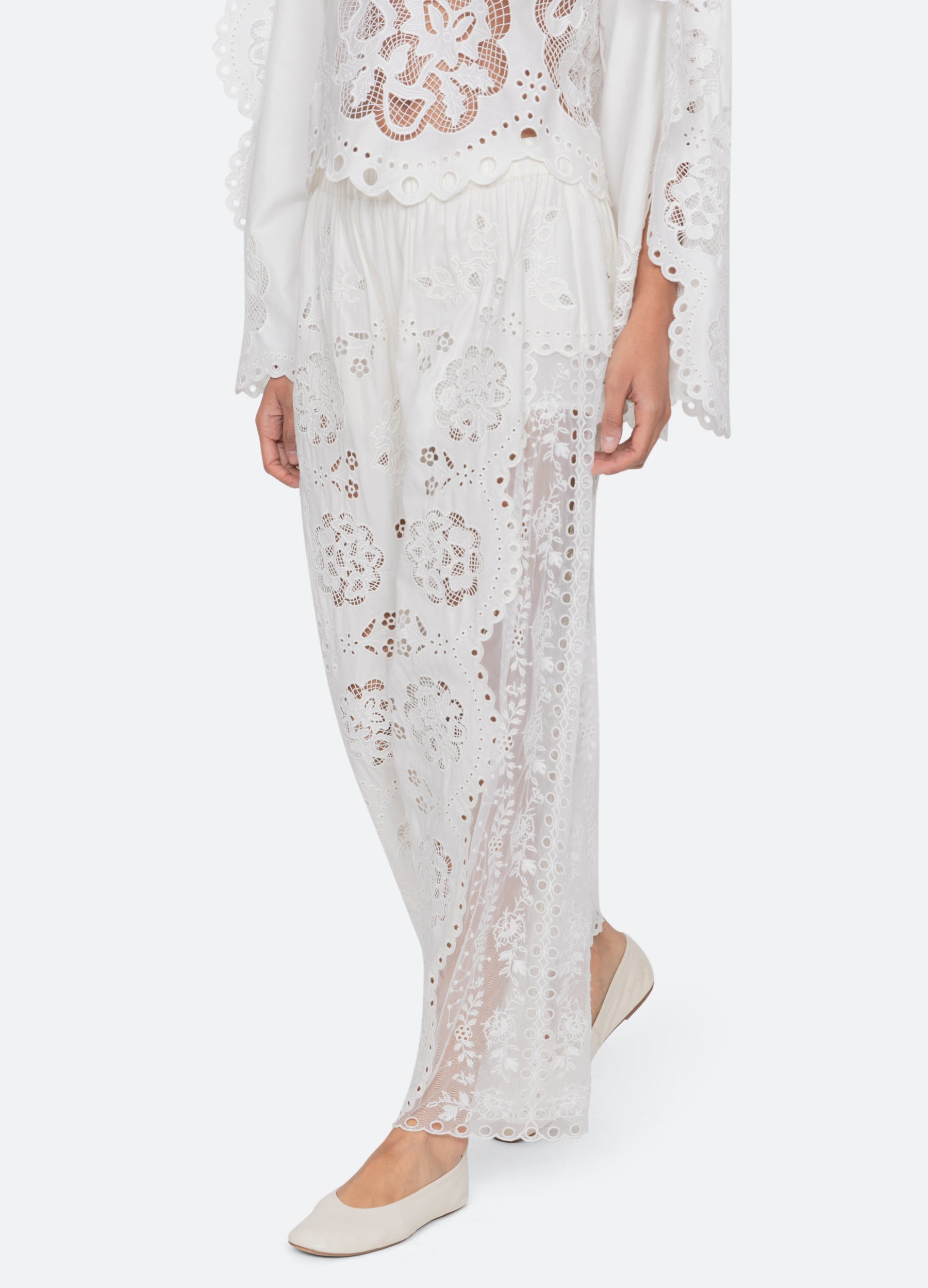 White Gardener Pants | Sea New York