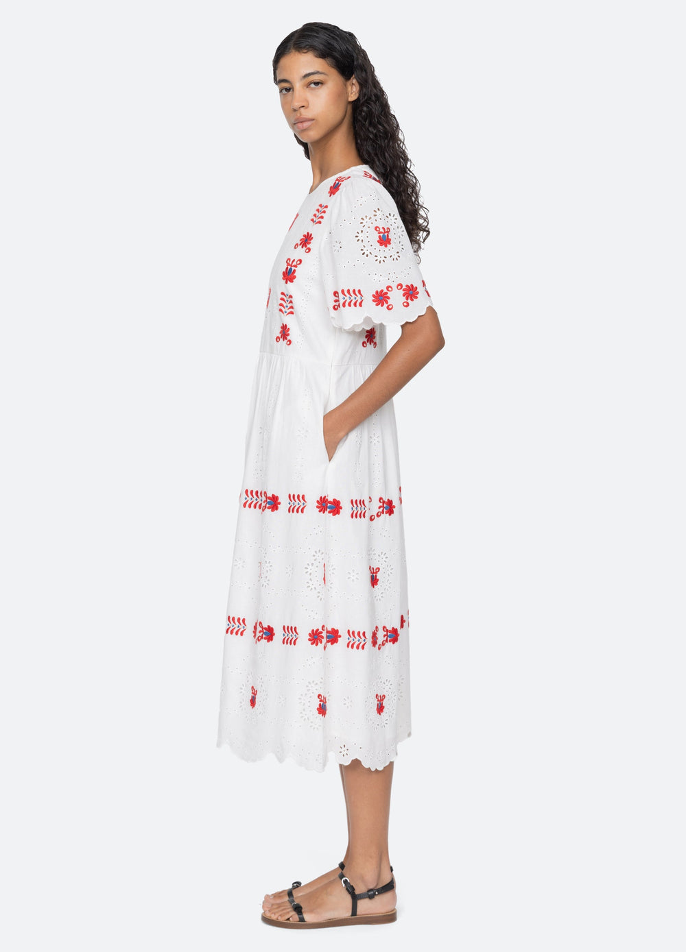 Blue Catharina S/S Dress | Sea New York