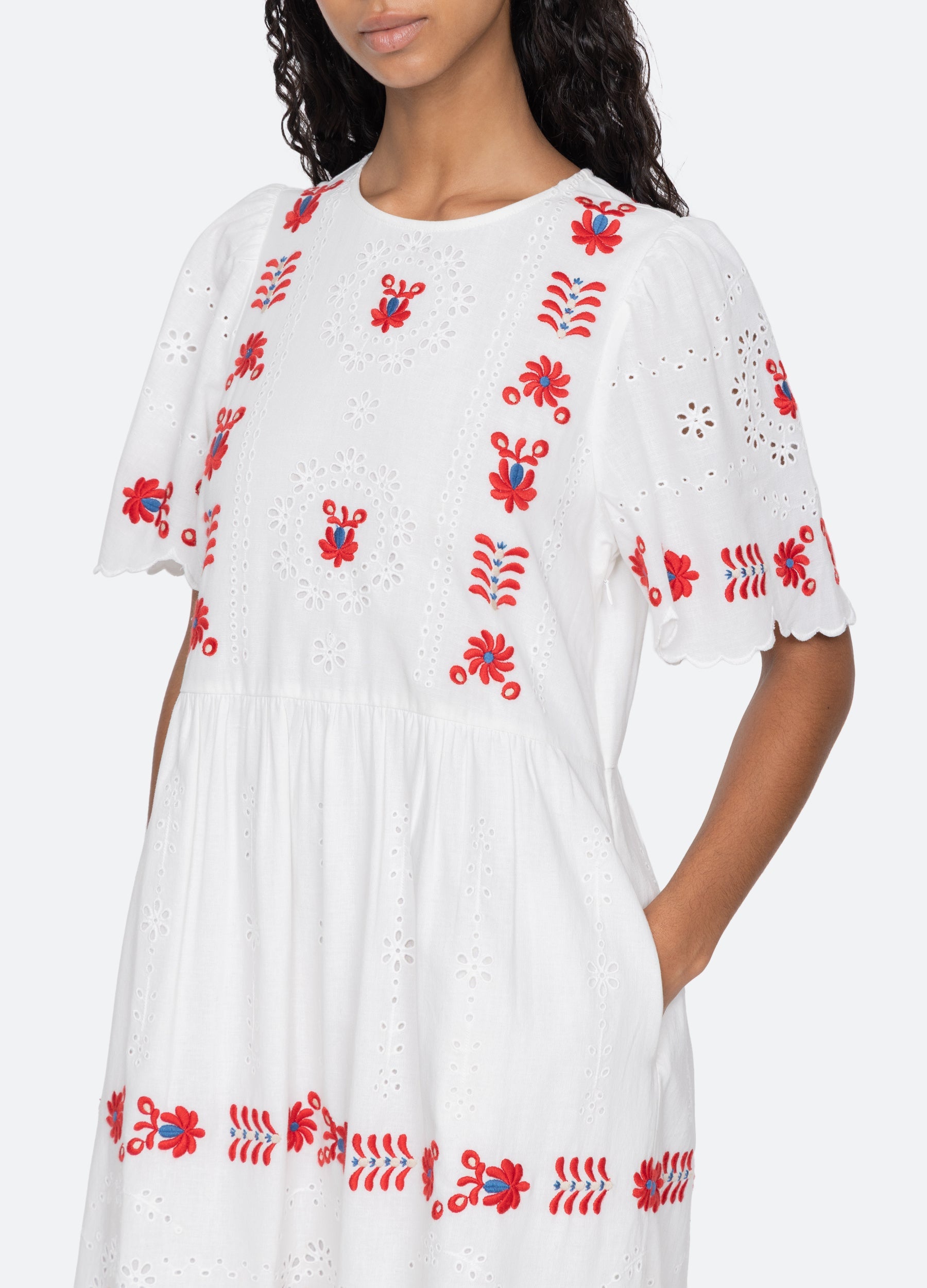 Blue Catharina S/S Dress | Sea New York