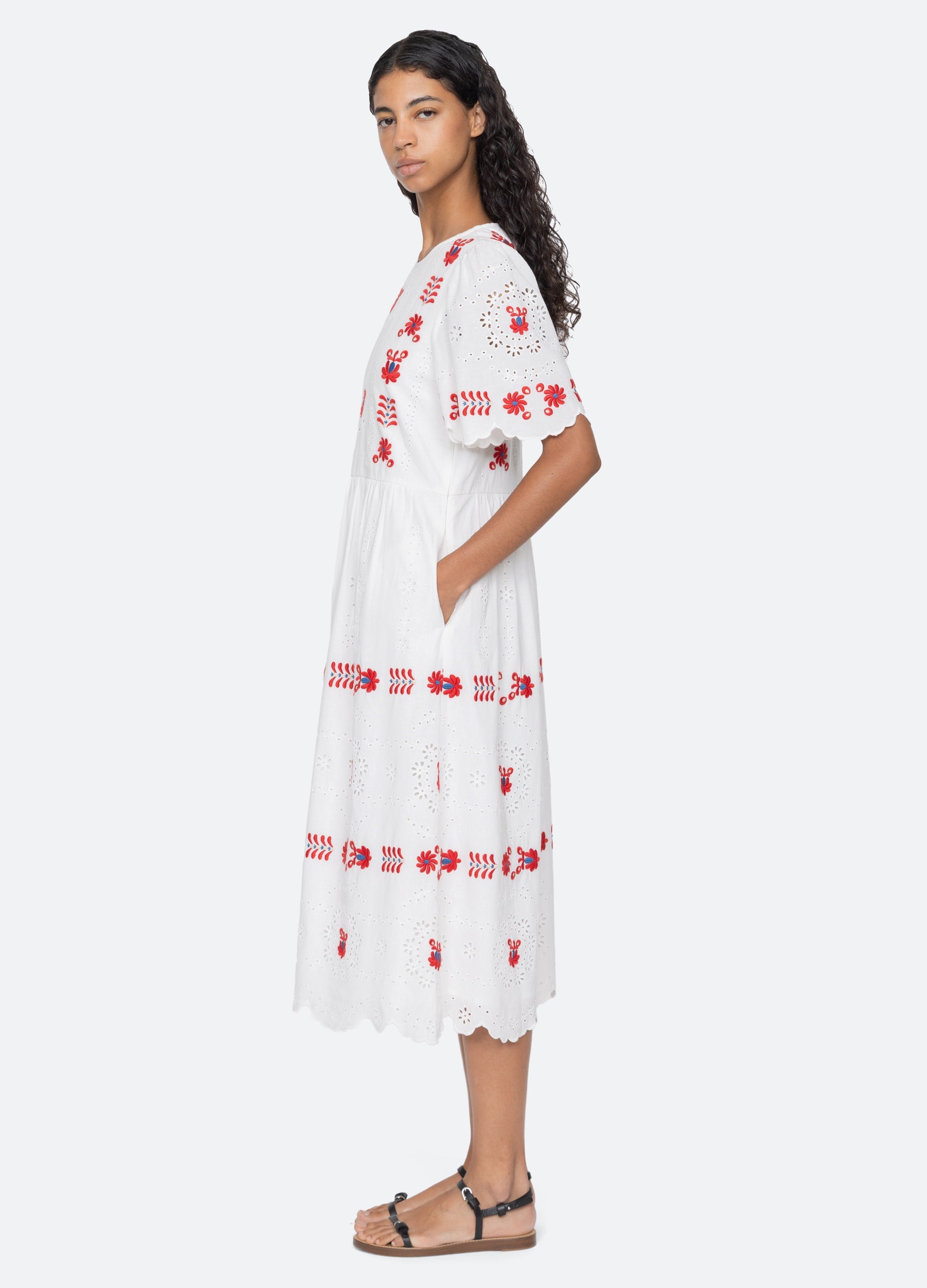 Blue Catharina S/S Dress | Sea New York