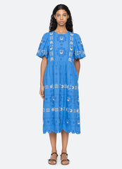 Blue Catharina S/S Dress | Sea New York