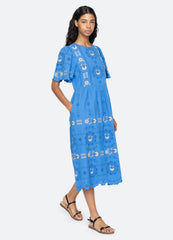 Blue Catharina S/S Dress | Sea New York
