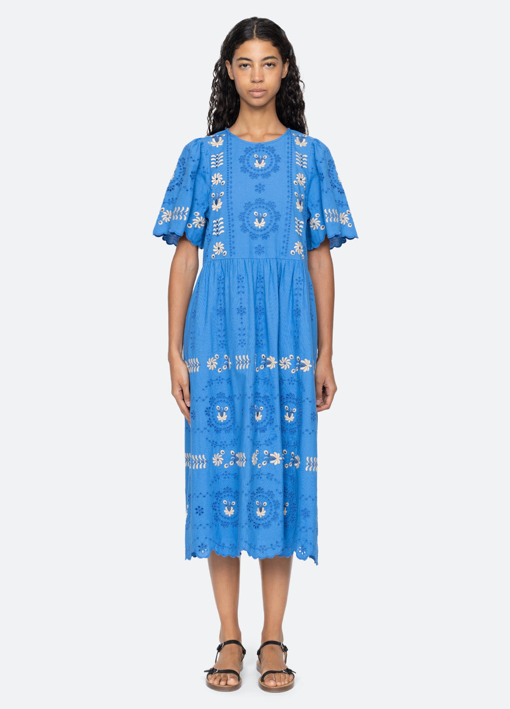 Blue Catharina S/S Dress | Sea New York