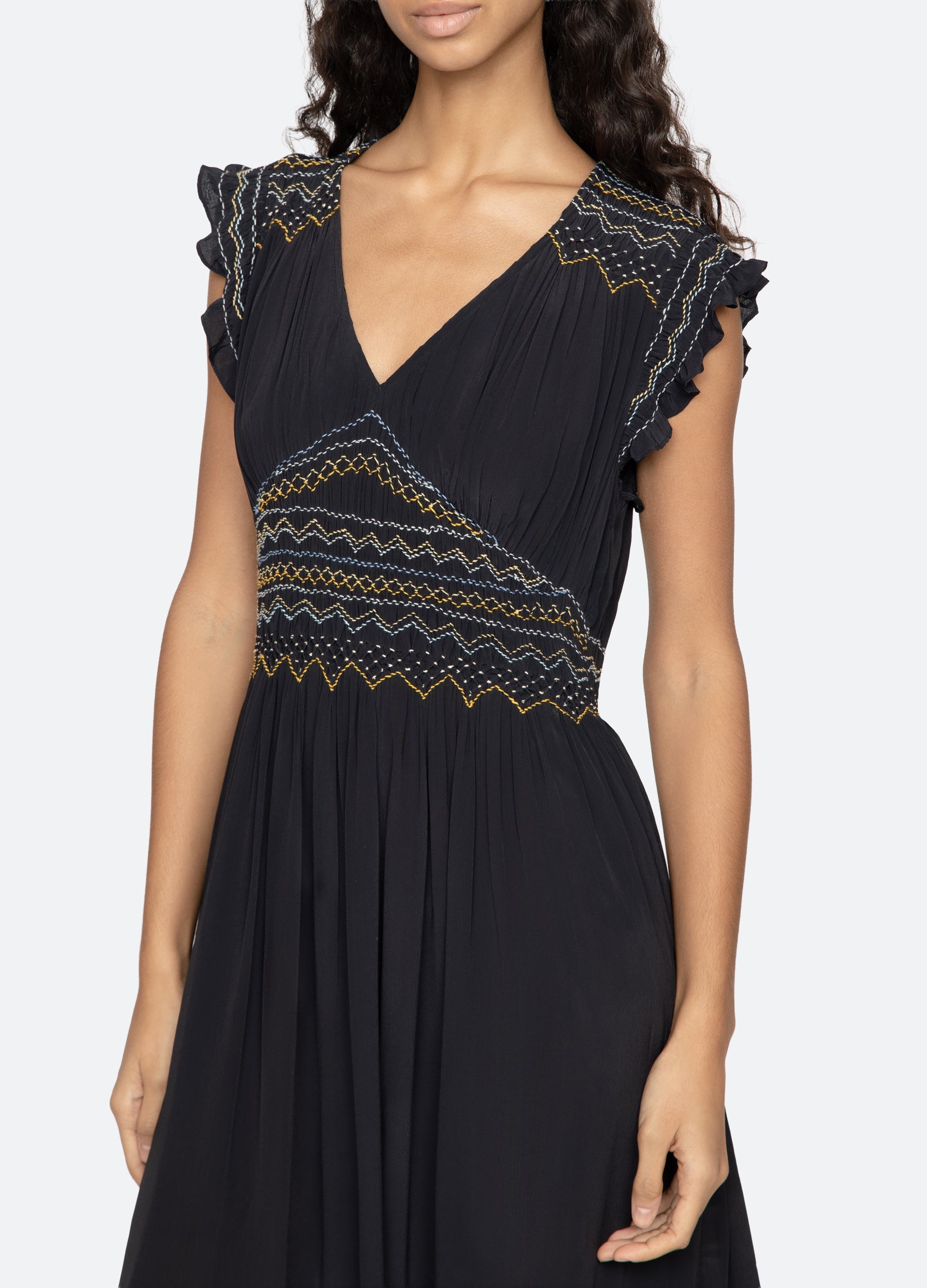 Navy Anthonia Dress | Sea New York
