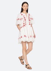 Cream Catharina Mini Dress | Sea New York