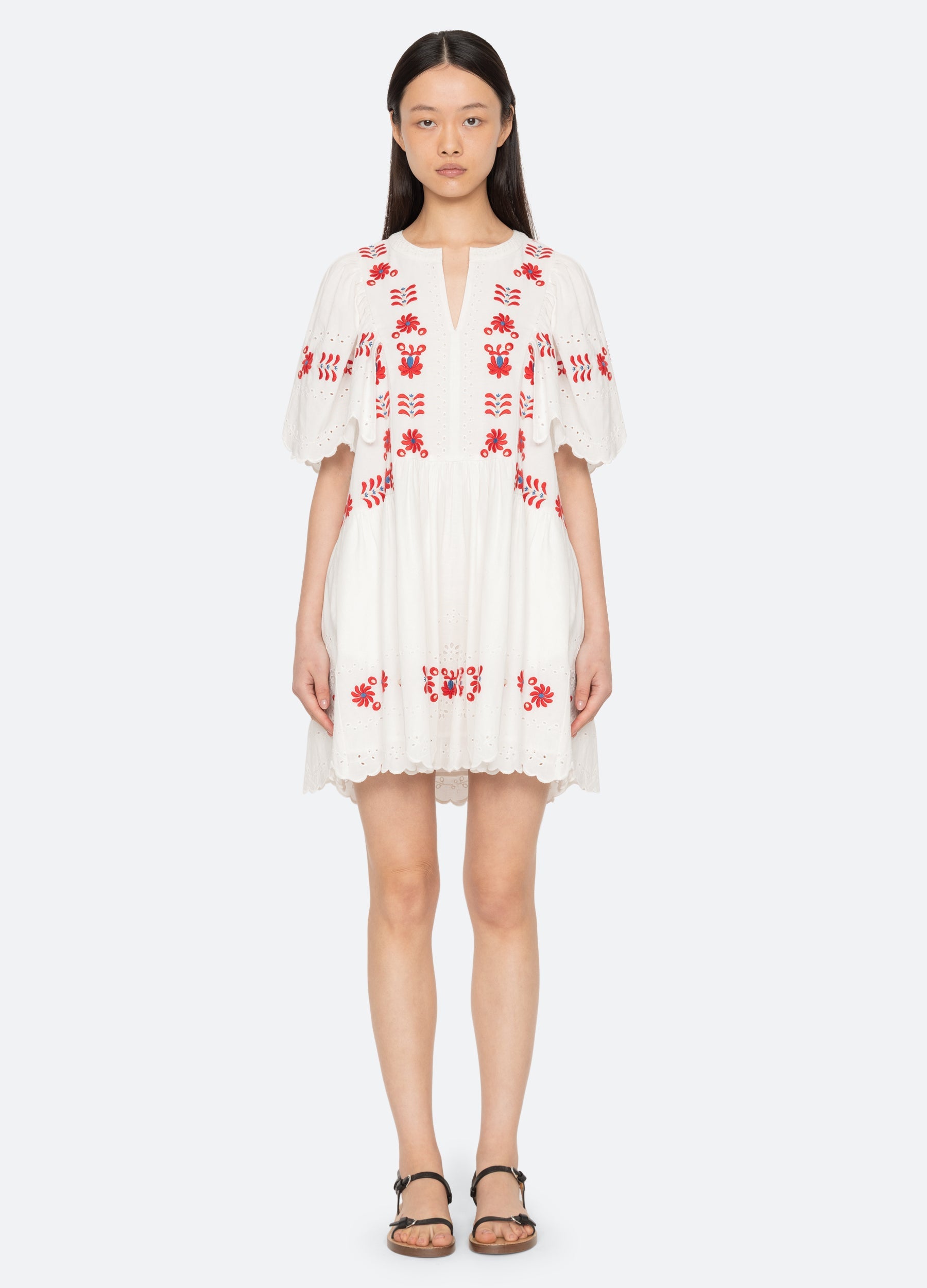 Cream Catharina Mini Dress | Sea New York
