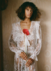 White Holden L/S Dress | Sea New York