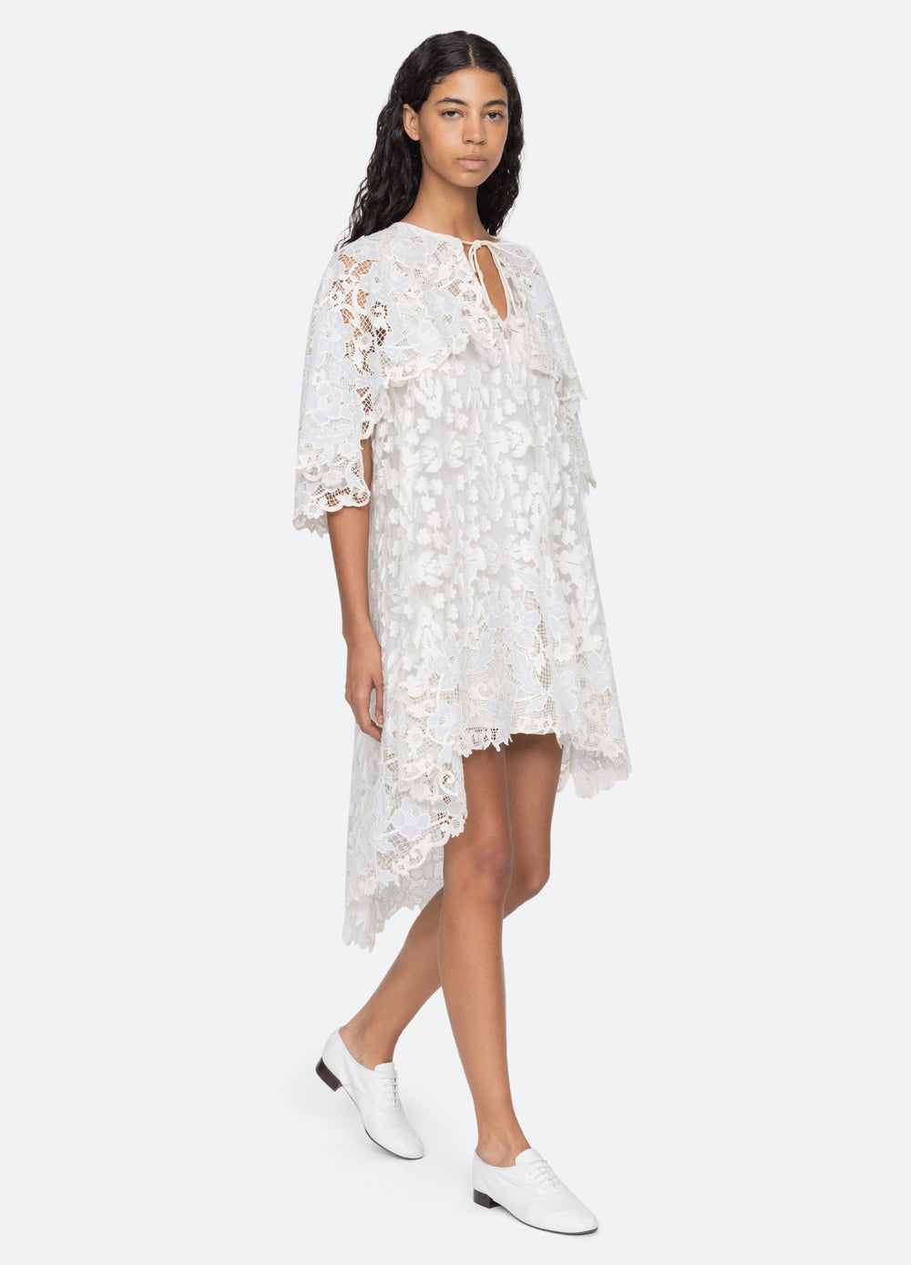Blue Eileen Cape Dress | Sea New York