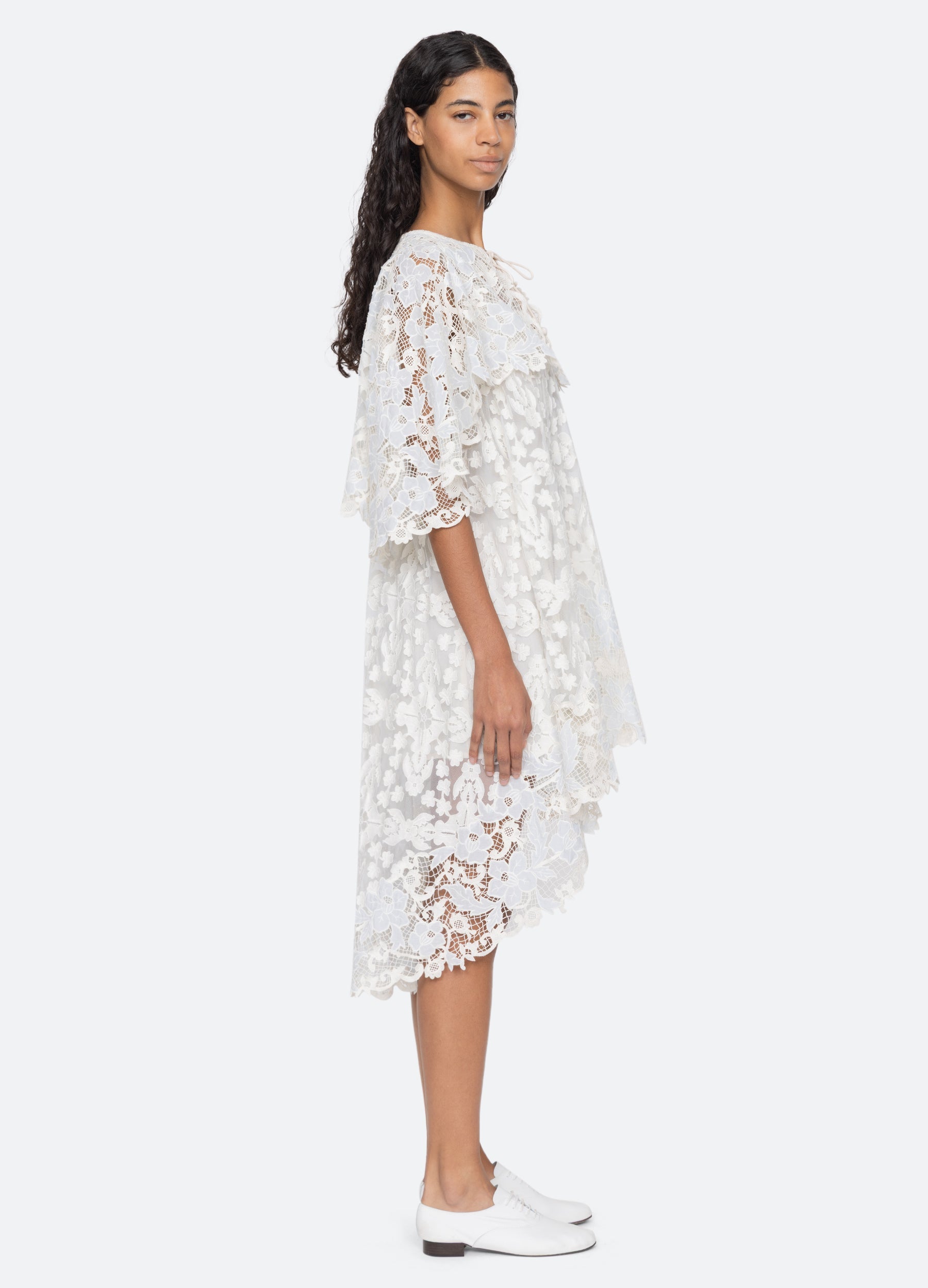 Blue Eileen Cape Dress | Sea New York