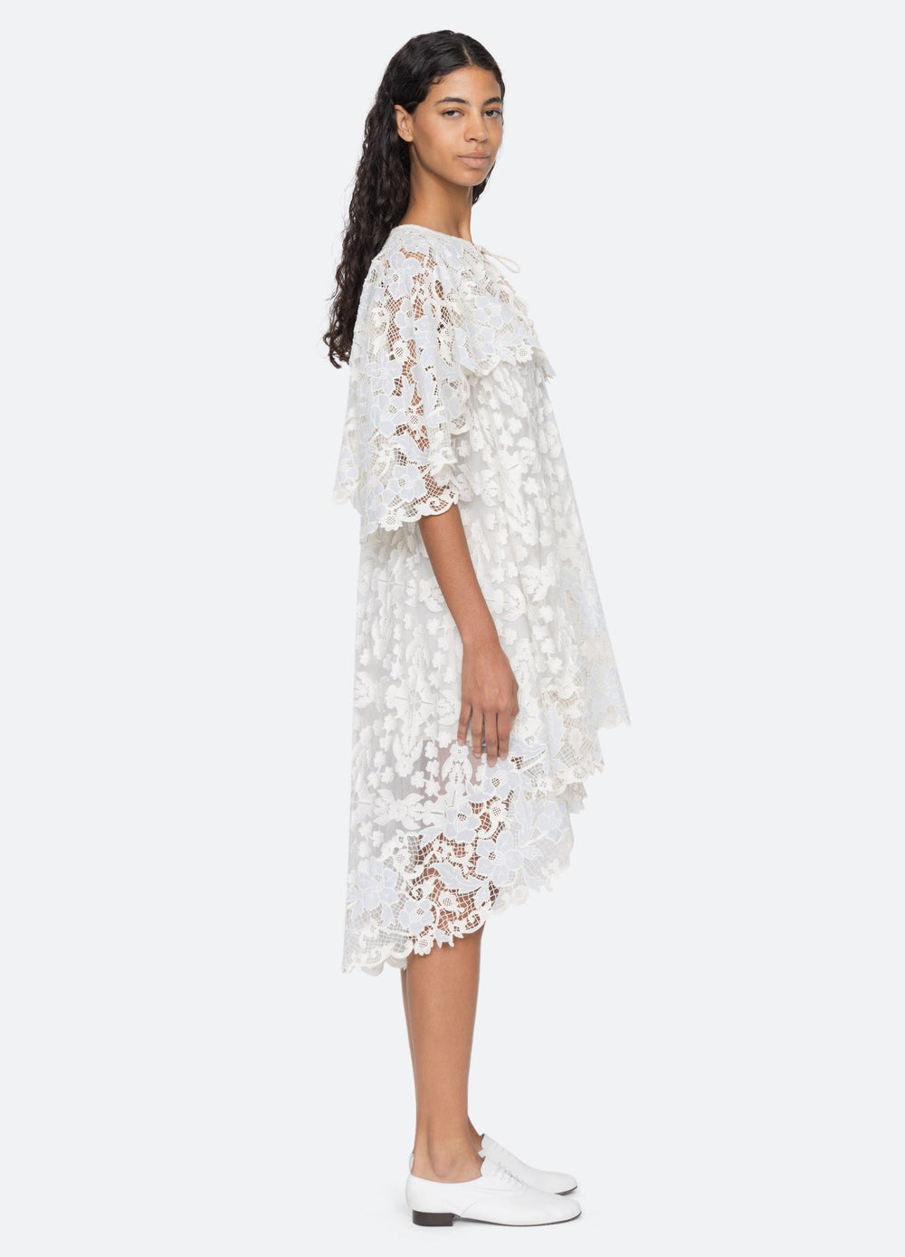Blue Eileen Cape Dress | Sea New York