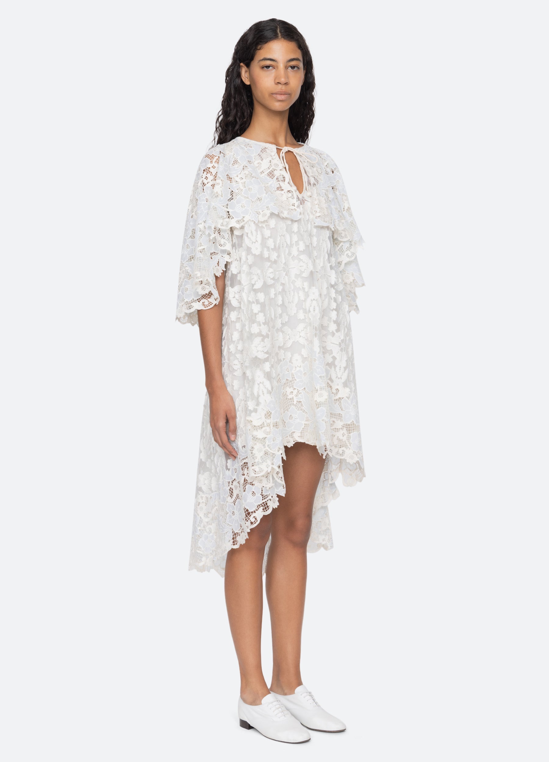 Blue Eileen Cape Dress | Sea New York