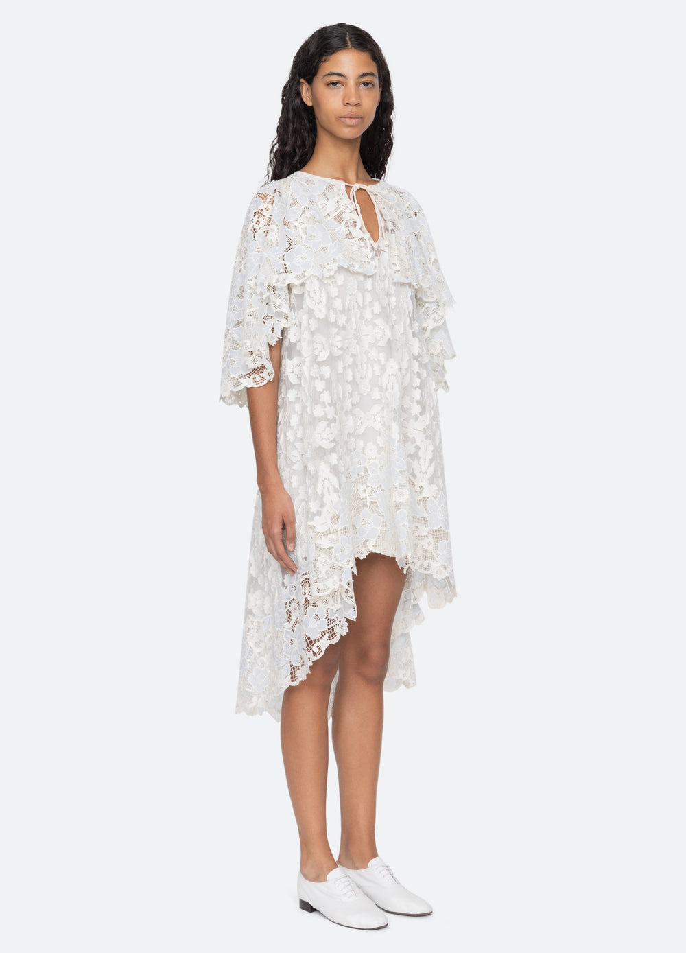 Blue Eileen Cape Dress | Sea New York